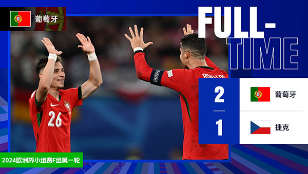 葡萄牙 2 - 1 捷克
