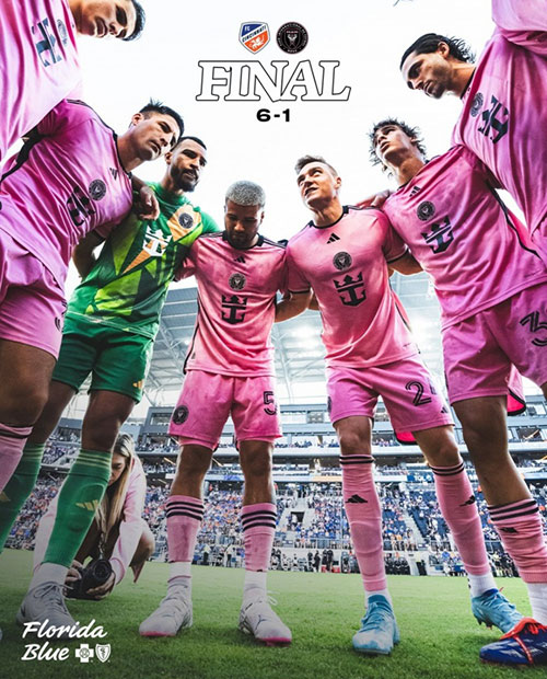 辛辛那提FC 6 - 1 迈阿密国际