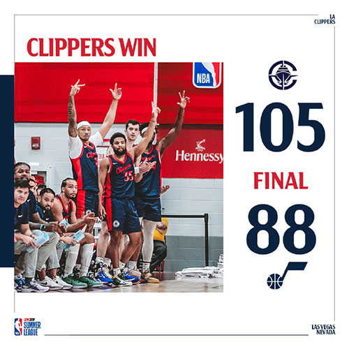 快船 105 - 88 爵士