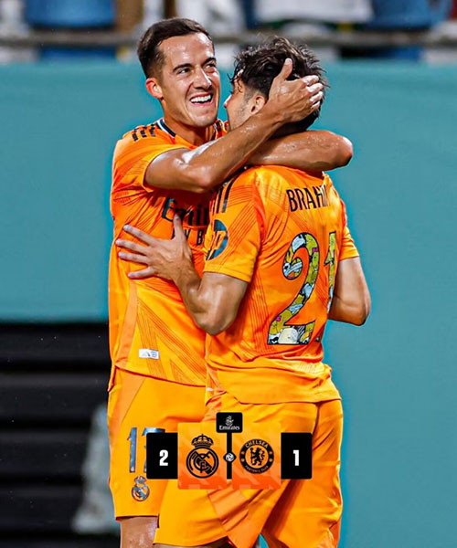 皇家马德里 2 - 1 切尔西