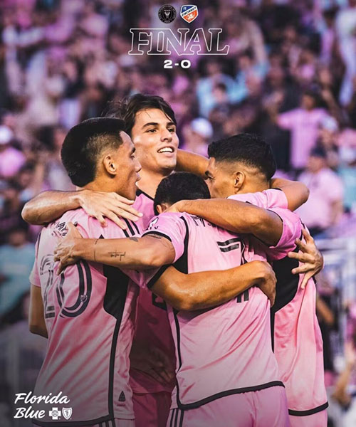 迈阿密国际  2 - 0  辛辛那提FC