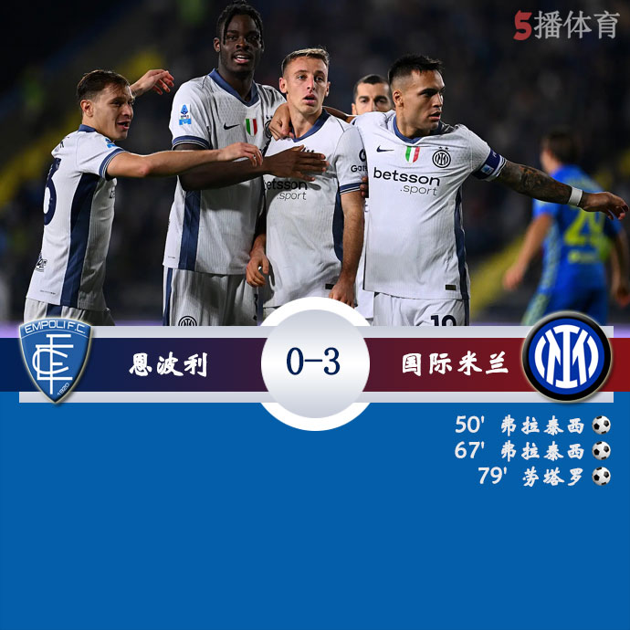 恩波利 0 - 3 国际米兰